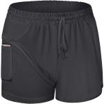 Blevonh Women Yoga Running Shorts 2 in 1 Workout Athletic Shorts with Pockets S-3XL