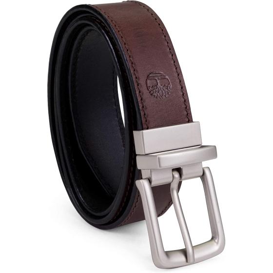 Timberland Men's Classic Leather Reversible Belt
