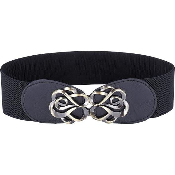 GRACE KARIN Women Stretchy Vintage Dress Belt Elastic Waist Cinch Belt CL413