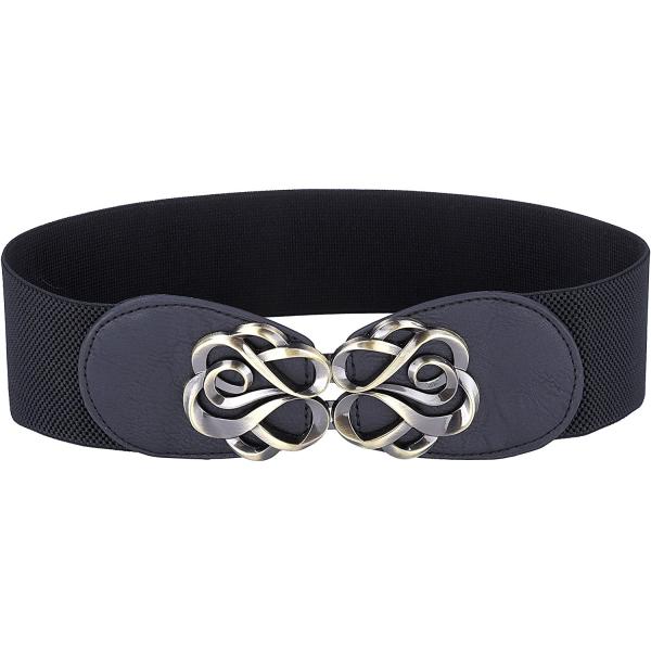 GRACE KARIN Women Stretchy Vintage Dress Belt Elastic Waist Cinch Belt CL413