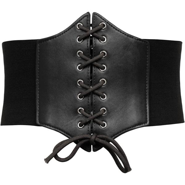 GRACE KARIN Lace-up Cinch Belt Tied Corset Elastic Waist Belt