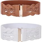 GRACE KARIN Women's Elastic Vintage Belt Stretchy Retro Wide Waist Cinch Belt