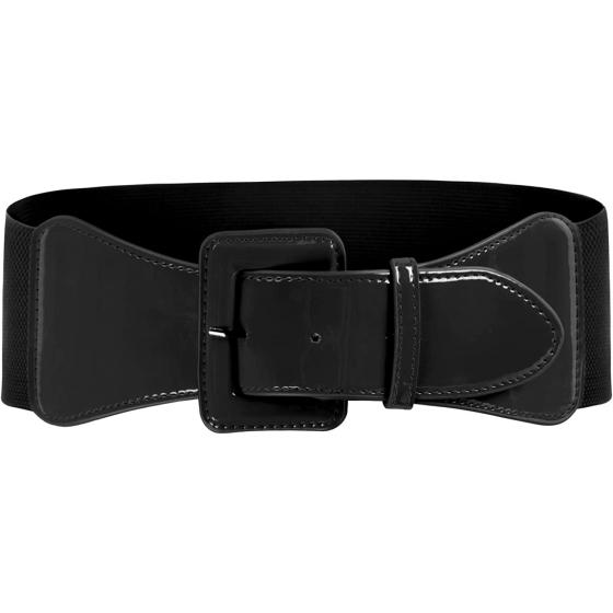 GRACE KARIN Women's Wide Stretchy Cinch Belt 3 Inch Vintage Chunky Buckle Belts S-XXXXL