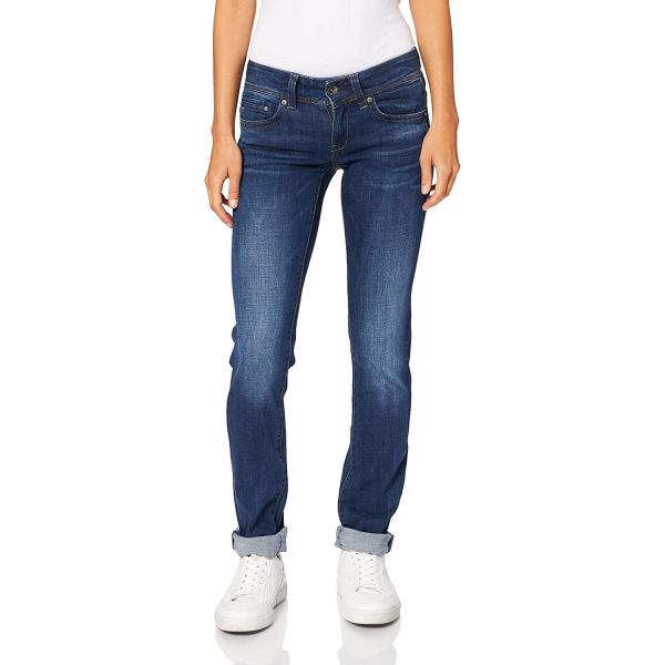 G-Star Raw Women's Midge Saddle Mid Rise Straight Fit Jeans