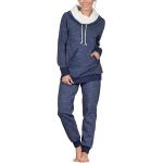 PajamaGram Womens Pajama Sets - Winter Pajamas For Women, Shearling Rollneck