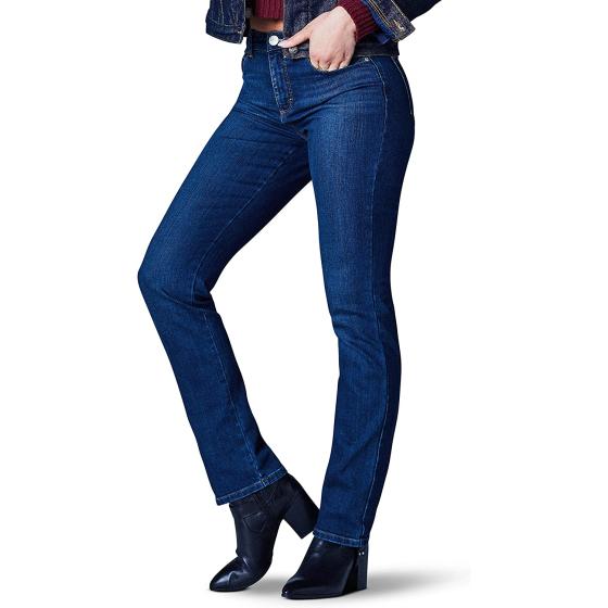 Lee Women's Instantly Slims Classic Relaxed Fit Monroe Straight Leg Jean