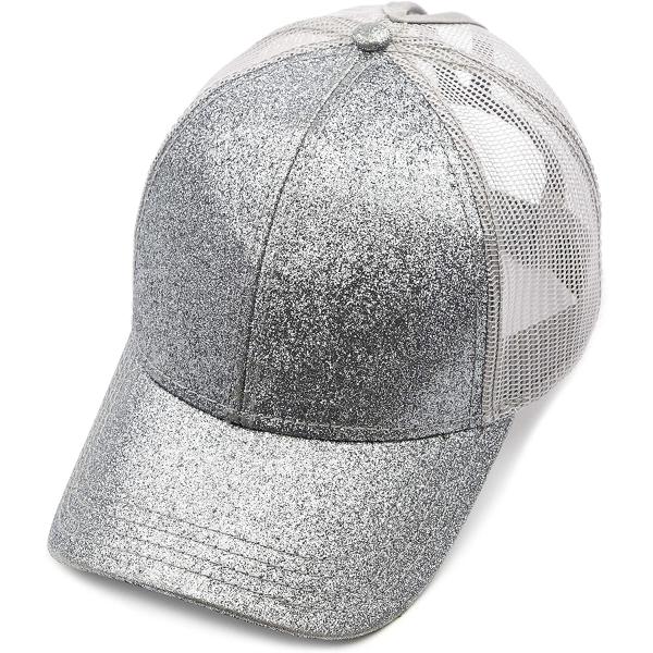 C.C Hatsandscarf Ponytail caps Messy Buns Trucker Plain Baseball Cap (BT-6)