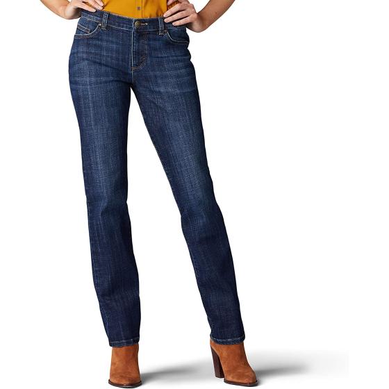 Lee Women's Relaxed Fit Straight Leg Jean
