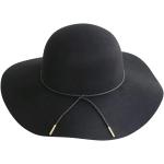 Lanzom Women Lady Retro Wide Brim Large Floppy Panama Hat Belt Wool Fedora Hat