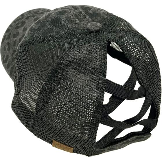 C.C Ponytail Criss Cross Messy Buns Ponycaps Baseball Cap Dad Trucker Mesh Hat