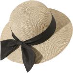 Lanzom Summer Sun Hats for Women Lady Wide Brim Straw Hat Beach Hat UPF Foldable Packable Cap for Travel Outdoor