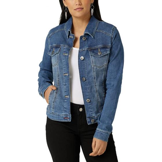 Wrangler Authentics Women's Stretch Denim Jacket