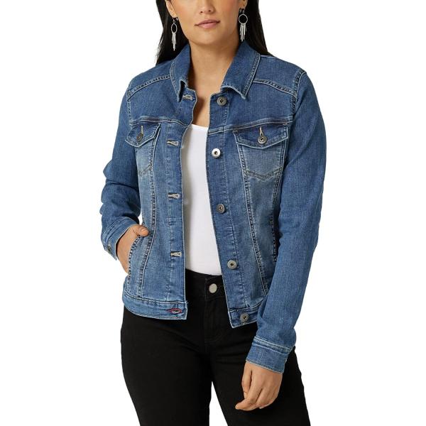 Wrangler Authentics Women's Stretch Denim Jacket