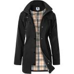 Women's Long Hooded Rain Jacket Outdoor Raincoat Windbreaker