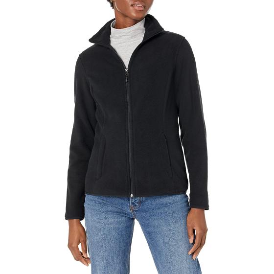Amazon Essentials Women's Classic-Fit Long-Sleeve Full-Zip Polar Soft Fleece Jacket (Available in Plus Size)