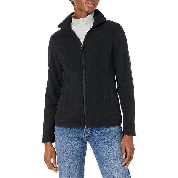 Amazon Essentials Women's Classic-Fit Long-Sleeve Full-Zip Polar Soft Fleece Jacket (Available in Plus Size)