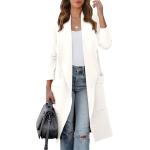 ANRABESS Women's Casual Long Sleeve Draped Open Front Knit Pockets Long Cardigan Jackets Sweater