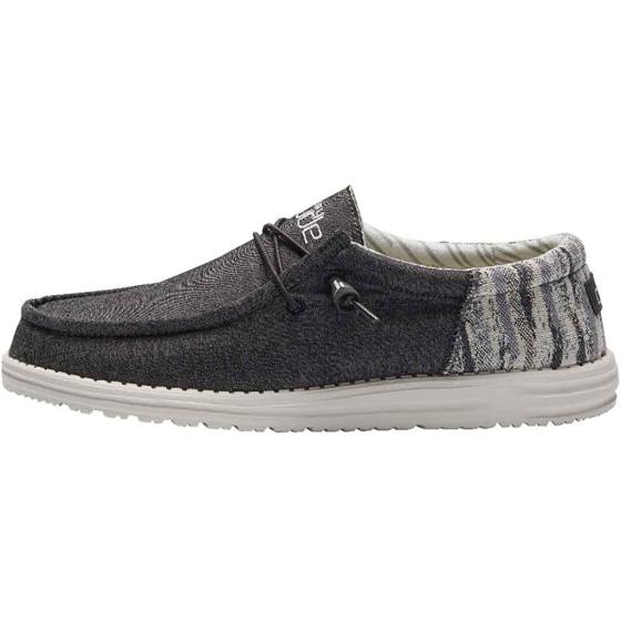 Hey Dude Men's Wally Loafer Multiple Colors | Men’s Shoes | Men's Lace Up Loafers | Comfortable & Light-Weight