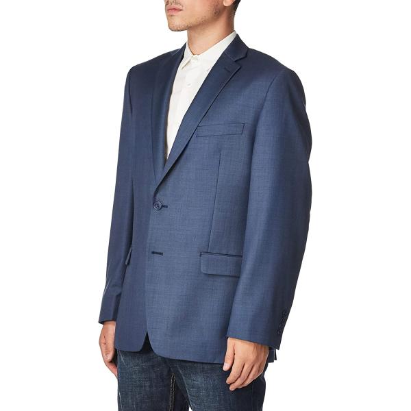 Calvin Klein Men's Modern Fit Suit Separates-Custom Jacket & Pant Size Selection