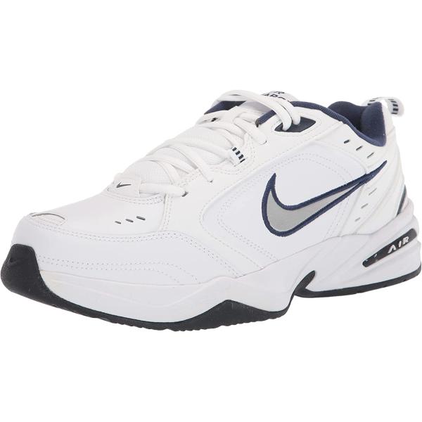 Nike Men's Air Monarch IV Wide (4E) White/Black (416355 101)