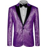 MAGE MALE Mens Tails Slim Fit Tailcoat Sequin Dress Coat Swallowtail Dinner Party Wedding Blazer Suit Jacket