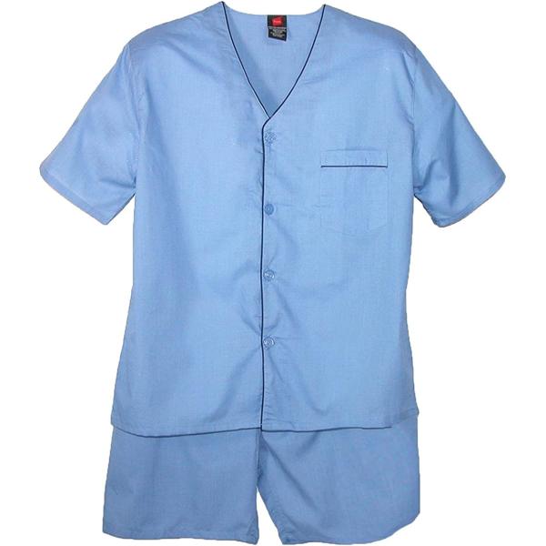 Hanes Men's Short Sleeve Short Leg Pajama Set