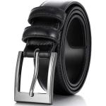 Marino’s Men Genuine Leather Dress Belt with Single Prong Buckle