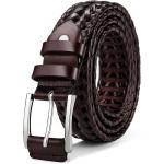 BULLIANT Mens Belts, Leather Woven Braided Belts for Men Casual Jeans Golf,Anyfit,Gift Boxed
