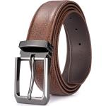 WOLFANT Men's Dress Casual Every Day Genuine Leather Belt with Single Prong Buckle