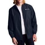 Champion mens Stadium Full Zip Jacket, Left Chest Script Jacket, Black-549369, Large US