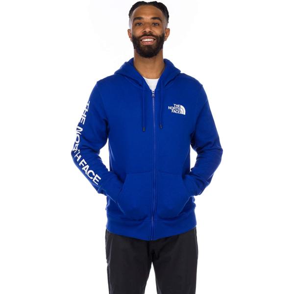 THE NORTH FACE Men's 80/20 Half Dome Full Zip, TNF Blue, L