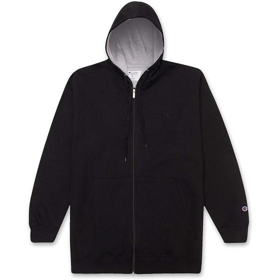 Champion Big and Tall Zip Up Hoodies for Men – Men’s Fleece Zip Up Hoodie Jacket