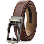 CHAOREN Dress Belts for Men - Mens Ratchet Belt 1 1/4" Adjustable with Click Buckle - Perfect Companion to Mens Dress Shoes