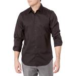 Perry Ellis Men's Long Sleeve Twill Noniron Medium Spread Collar Shirt