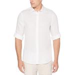 Perry Ellis Men's Roll Sleeve 100% Linen Button-Down Shirt (Size X-Small - 5X Big & Tall)