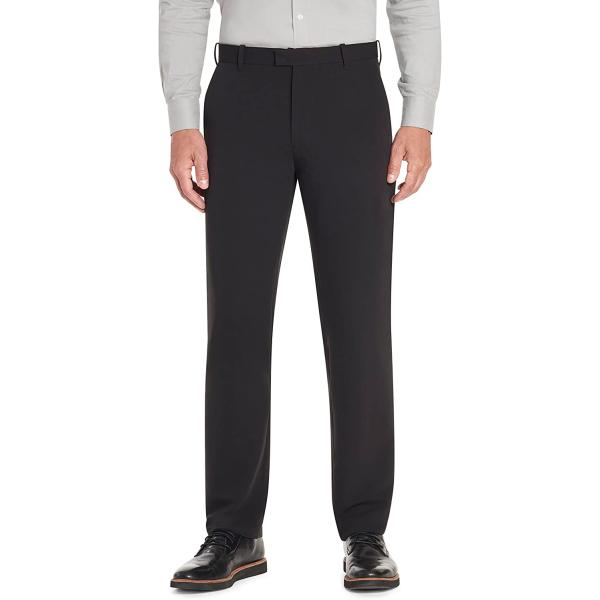 Van Heusen Men's Flex Flat Front Straight Fit Pant