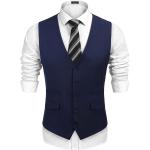 COOFANDY Men's Business Suit Vest,Slim Fit Skinny Wedding Waistcoat