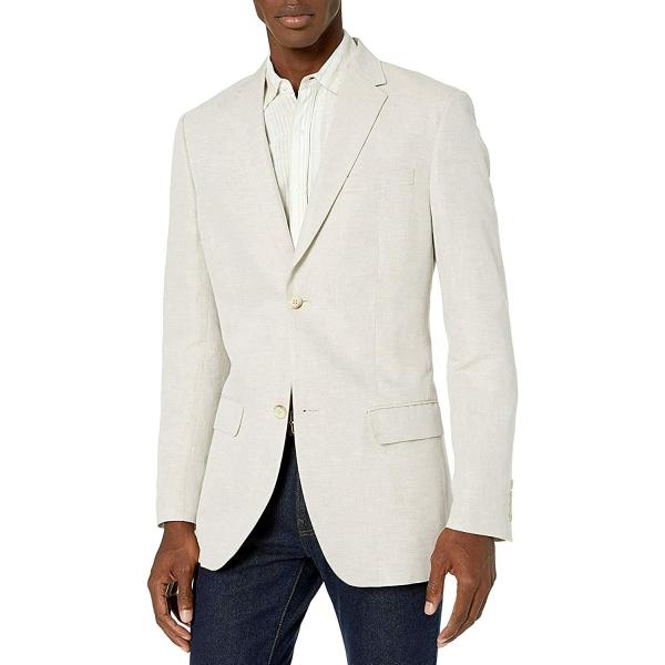 Perry Ellis Men's Linen-Blend Suit Jacket Blazer