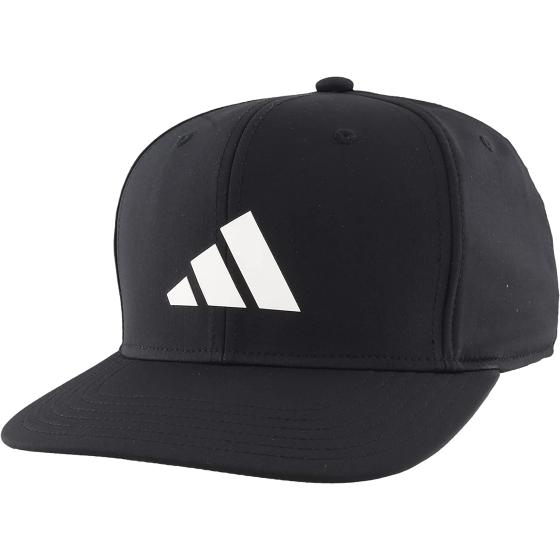 adidas Men's Three Bar Structured Snapback Adjustable Fit Cap