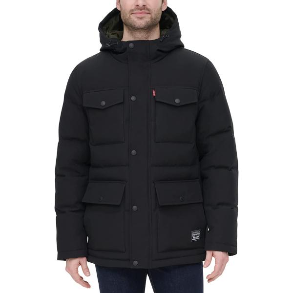 Levi's Men's Big & Tall Quilted Parka Jacket
