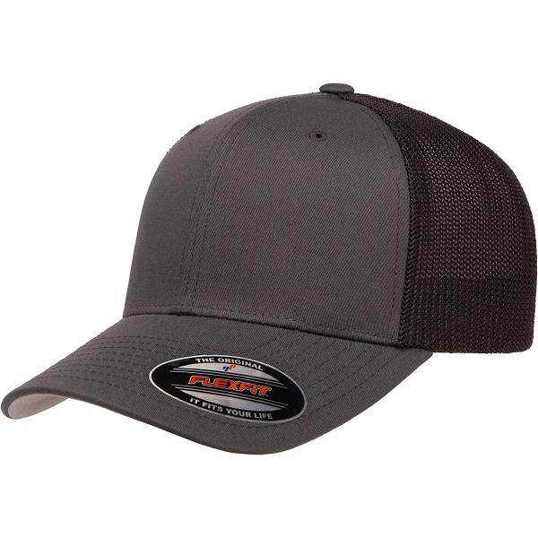 Flexfit Unisex Mesh Fitted Trucker Hat