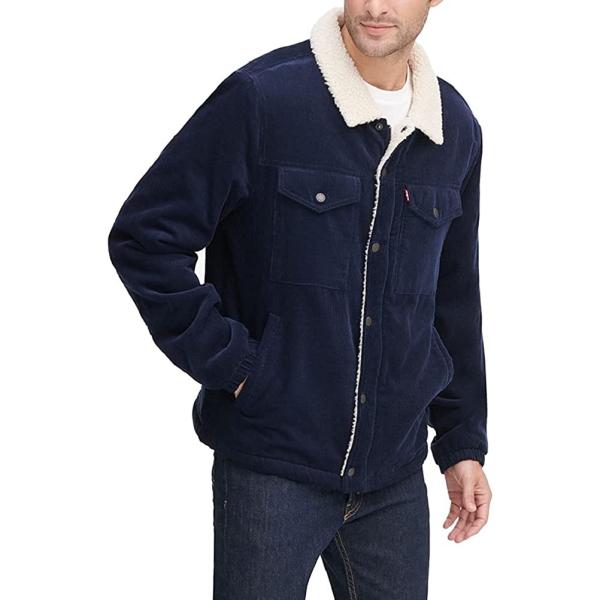 Levi's Men's Corduroy Sherpa Trucker Jacket