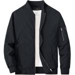 MAGCOMSEN Men's Jacket Lightweight Windbreaker Bomber Jacket Windproof Casual Jacket Zip Up Coats Outwear with 5 Pockets
