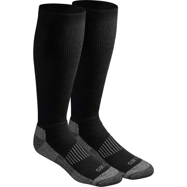 Dickies Men's Light Comfort Compression Over-the-calf Socks