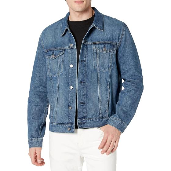 Calvin Klein Men's Denim Trucker Jacket