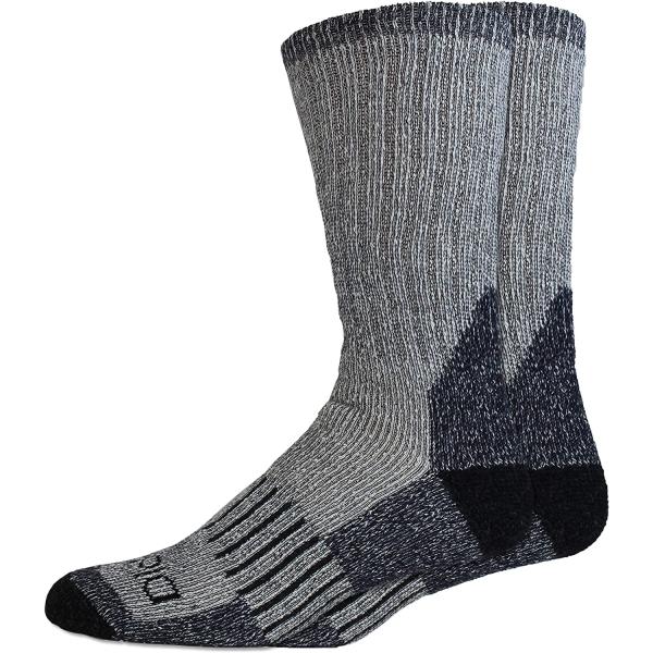 Dickies mens 2 Pairs Heavy Weight Wool Blend Thermal Crew Socks