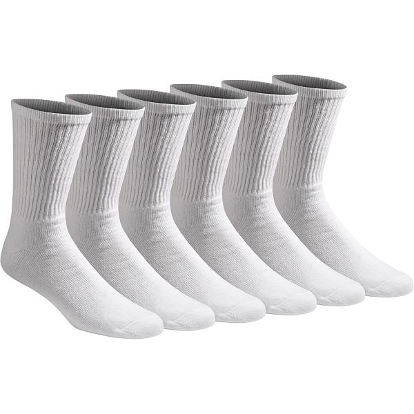 Dickies Men's All Purpose Cushion Crew Socks (6/12 Packs)