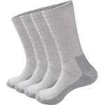 GKX Men's Merino Wool Moisture Wicking Outdoor Hiking Heavy Duty Work Cushion Crew Socks