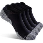 CWVLC No Show Sports Compression Socks for Men Women with Cushion (4/8 Pairs)