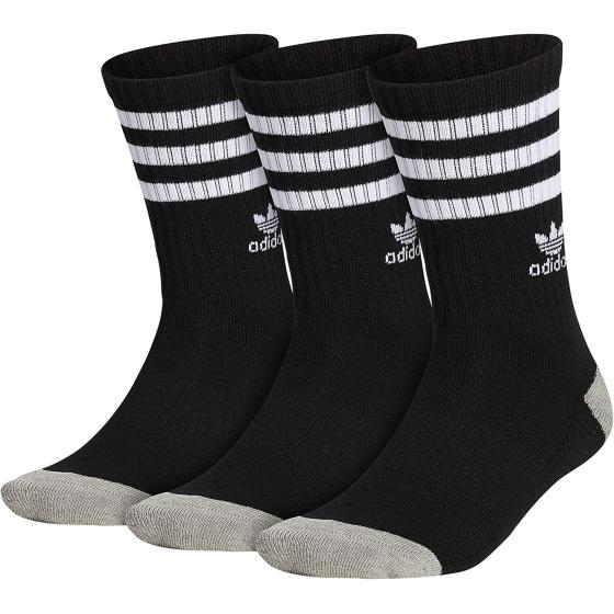 adidas Originals Men's Originals Roller 3-Pack Crew